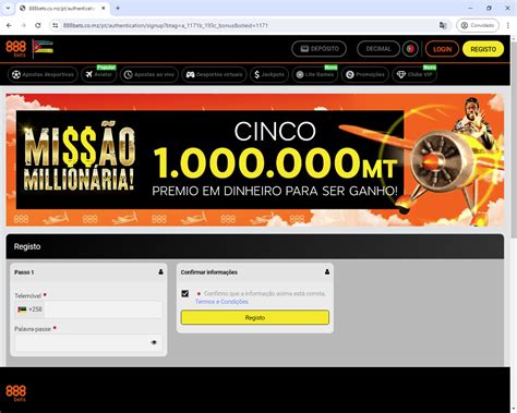 Registo na 888bets para 2024 .